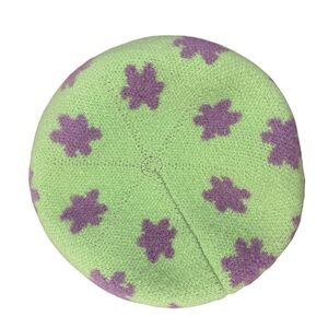 Wild Fable women’s green & purple floral beret. One size